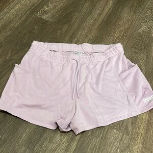 Reebok XXL Lilac Purple Women’s Shorts Athletic and Comfy Sweat Style Shorts